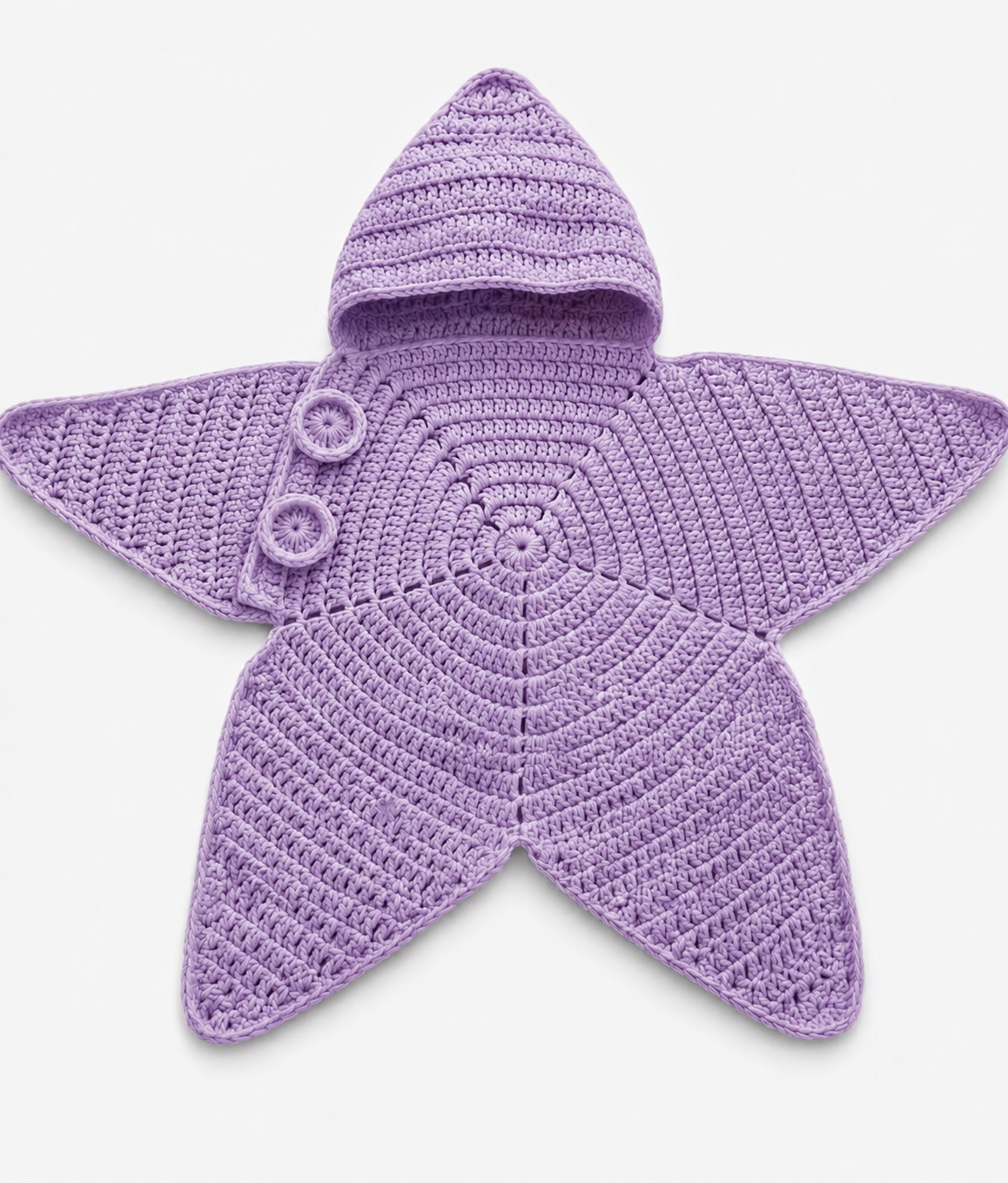 Star Pattern Crochet Baby Outfit